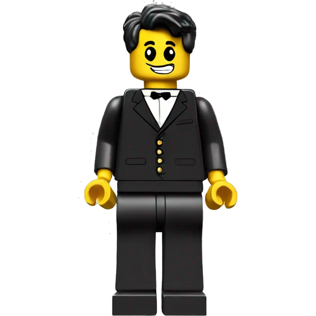 Charles Chaplin lego full body emoji