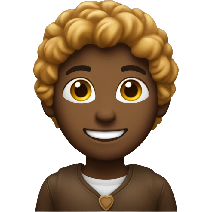Cuore marrone chiaro emoji