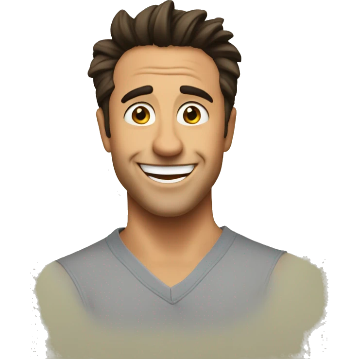 Joey tribiani happy emoji