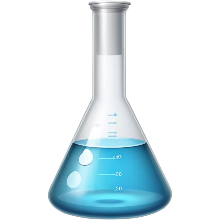 Conical flask emoji