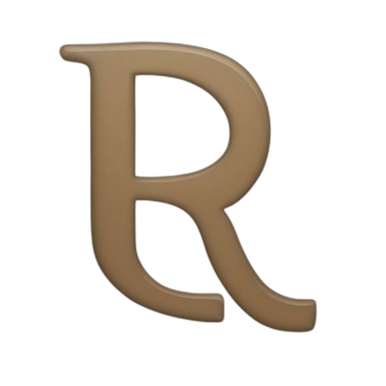 letter r emoji