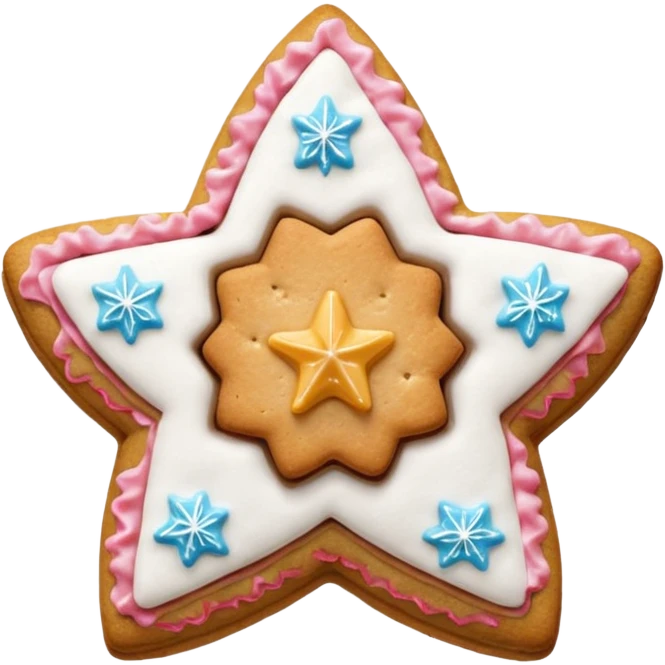 dolce biscotto Christmas emoji