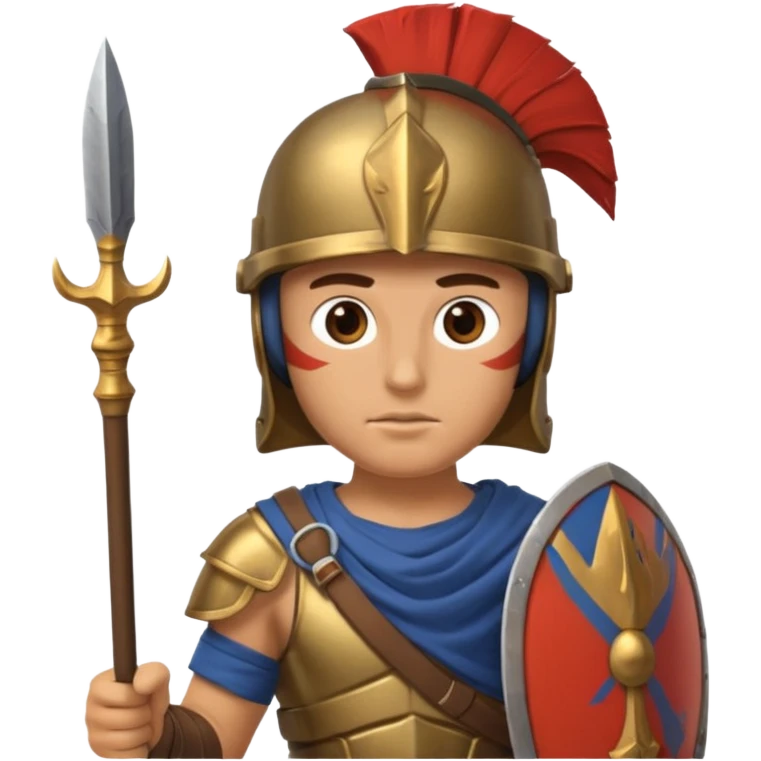 a greek soldier  emoji
