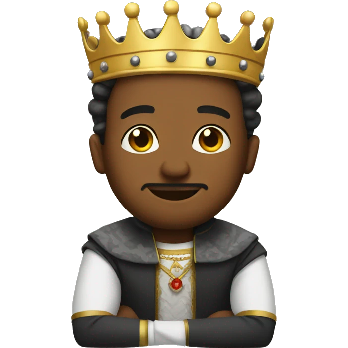 King with socks emoji
