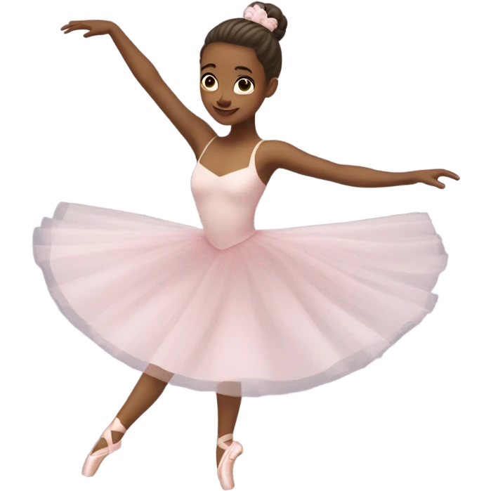 Ballerina twirl emoji
