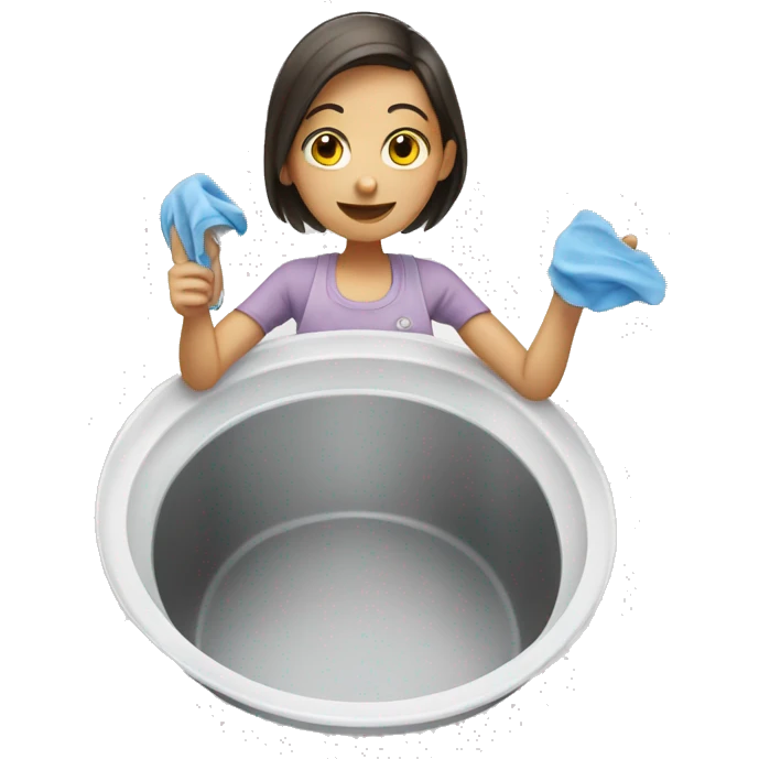 Washing dishes emoji
