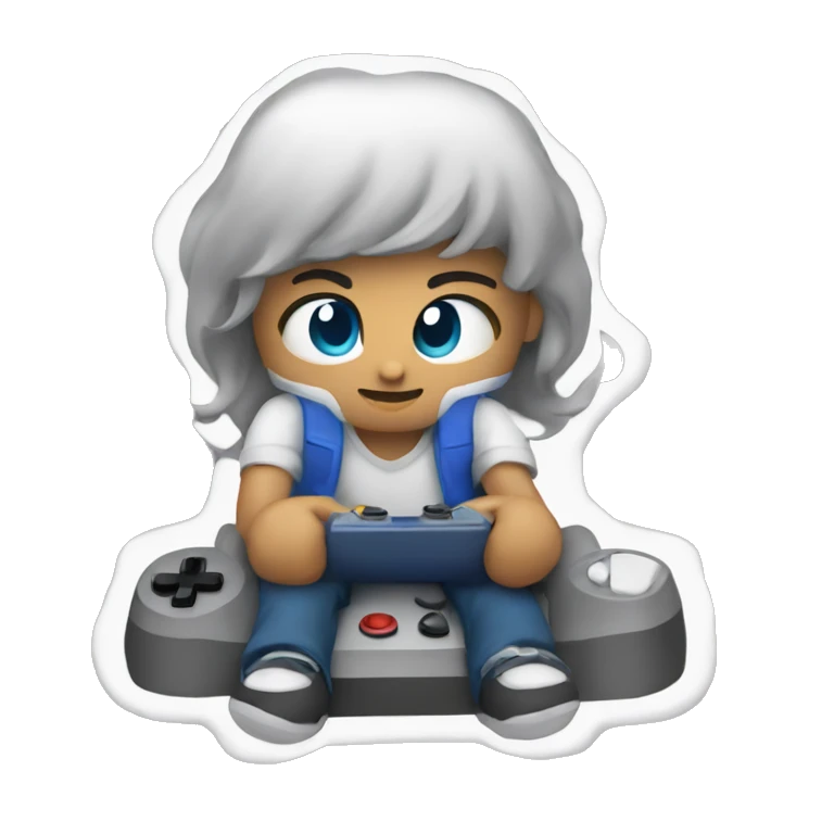 Playing video games  emoji
