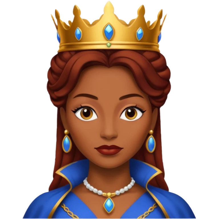 Brown hear mistique queen emoji