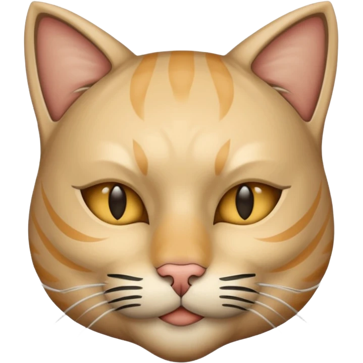 human waring cat half  mask
 emoji