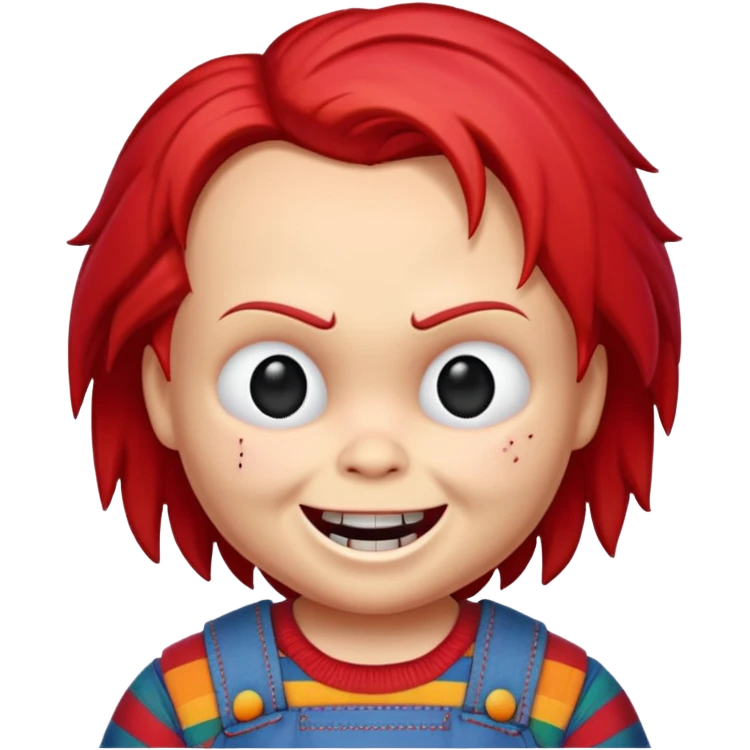 Un emojin de chuky emoji