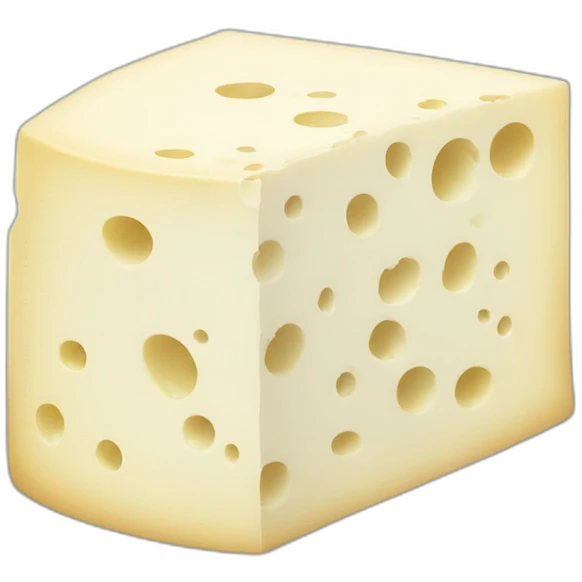 white cheese emoji