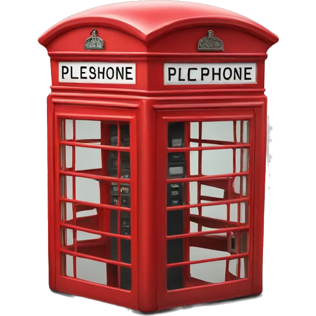 london public telephone emoji