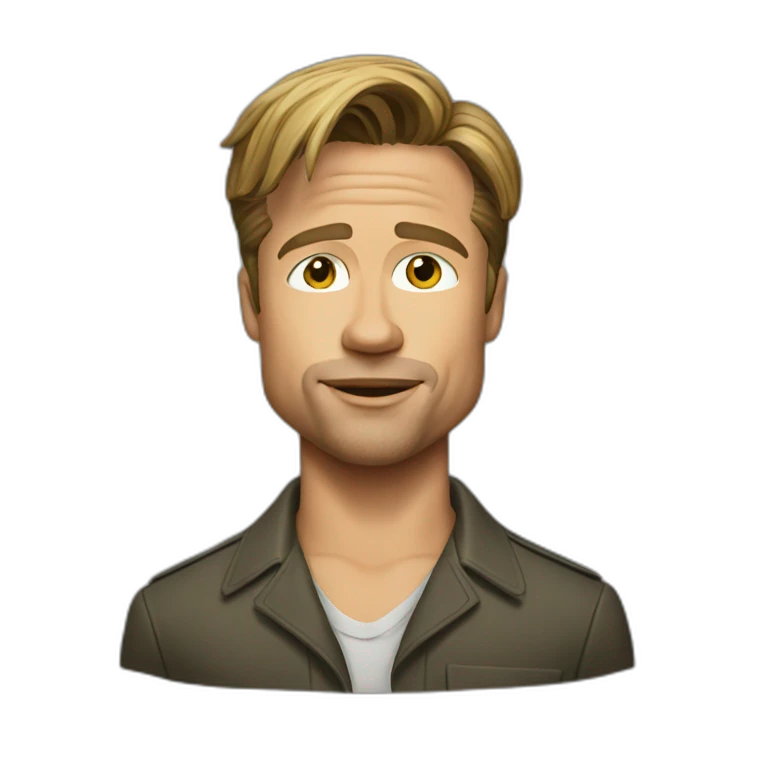 Brad Pitt emoji