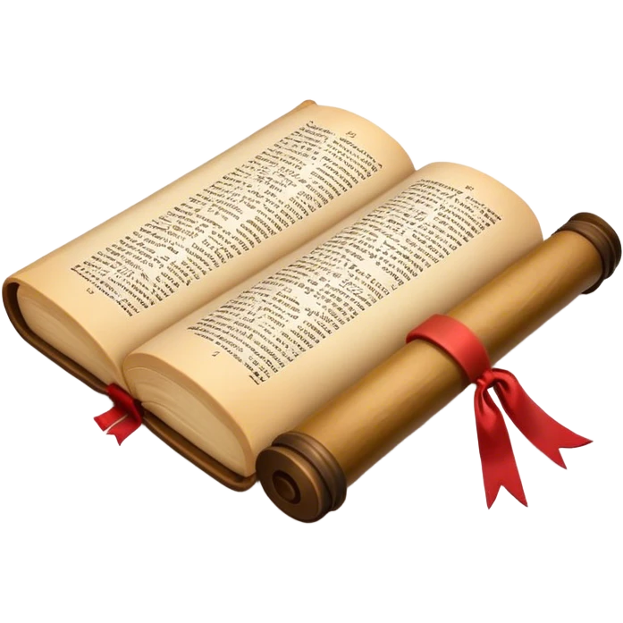 Bible scrolls  emoji