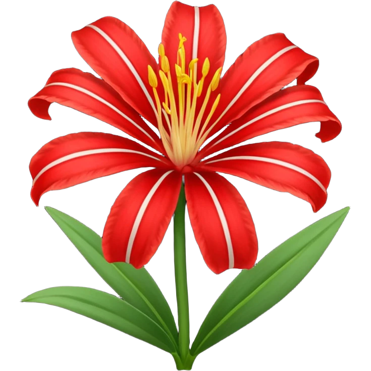Quiero un emoji lindo para mí novia de la flor lycoris radiata emoji