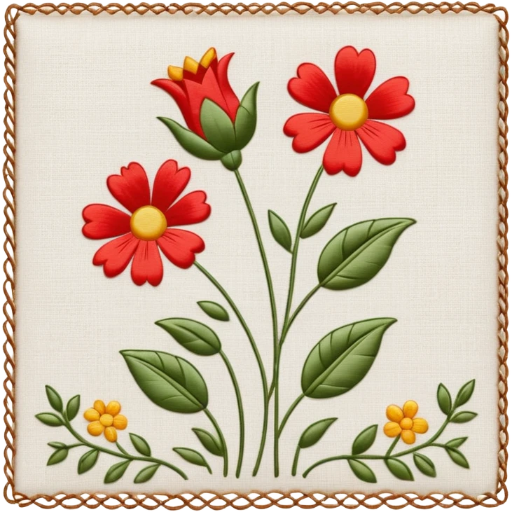 cloth with embroidery emoji