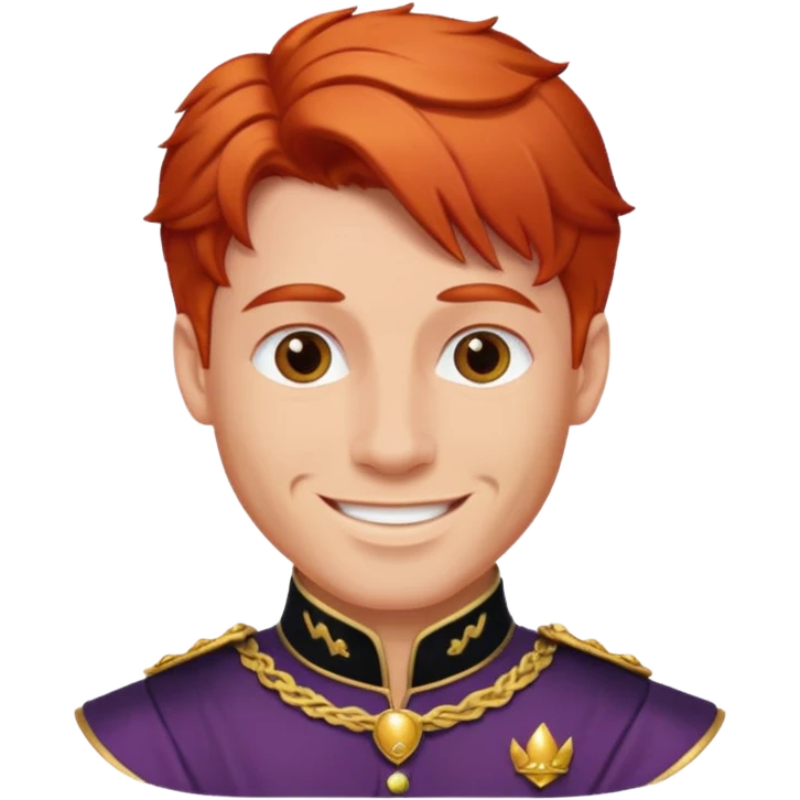 red-haired princes emoji