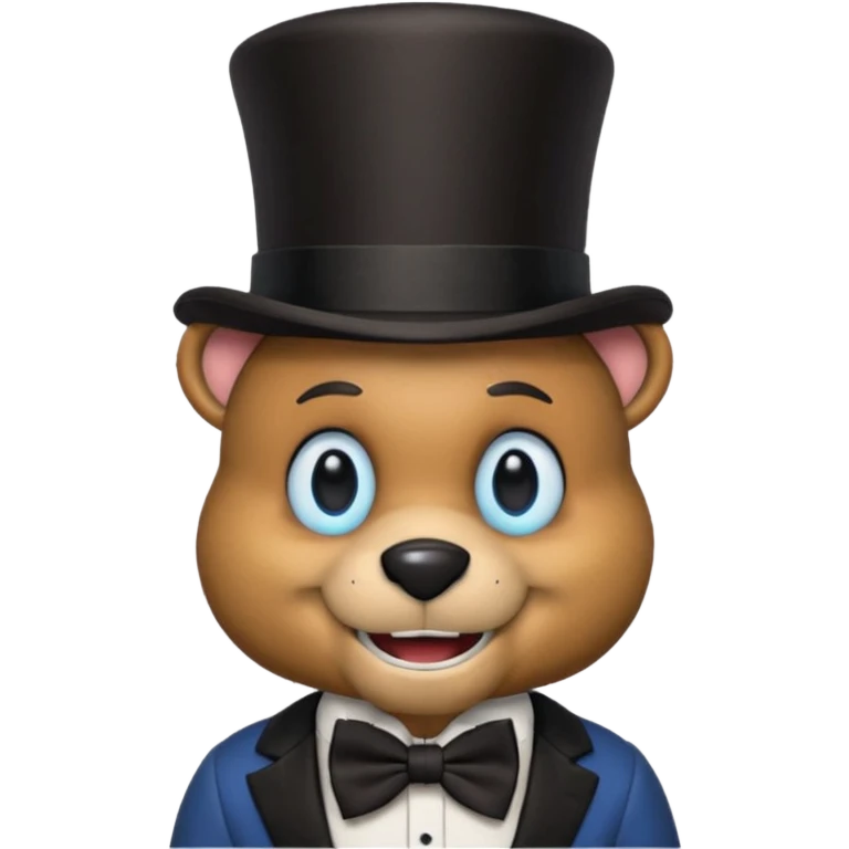 Make Freddy from fnaf emoji