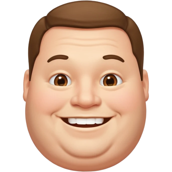 big fat guy emoji