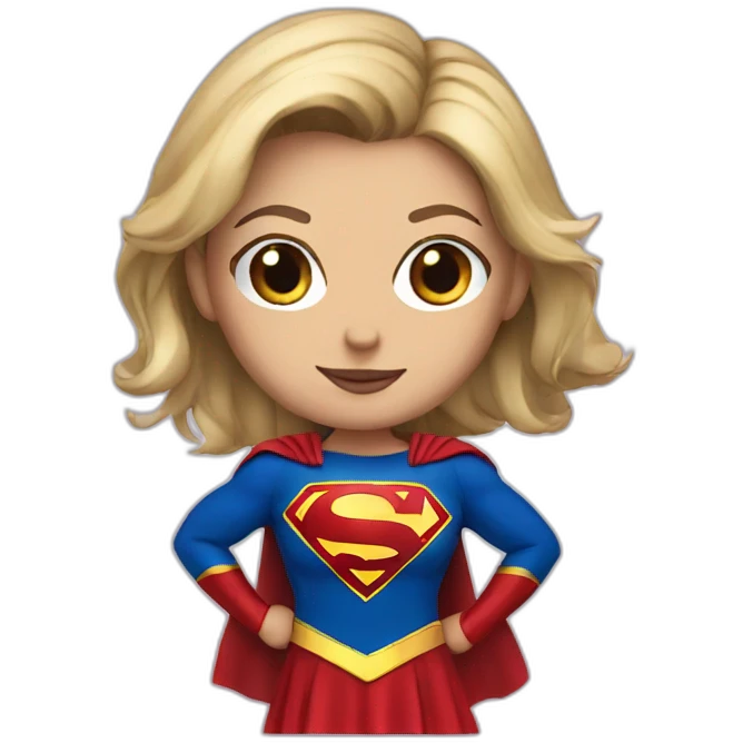 supergirl emoji