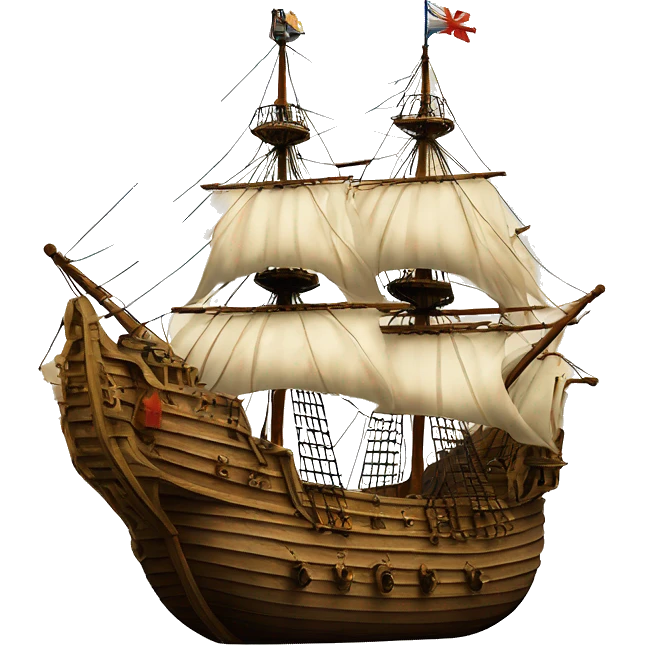 XVII century ship emoji