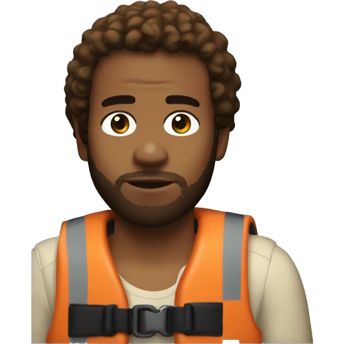 Childish Gambino with life jacket   emoji