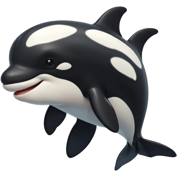 freindly orca emoji emoji