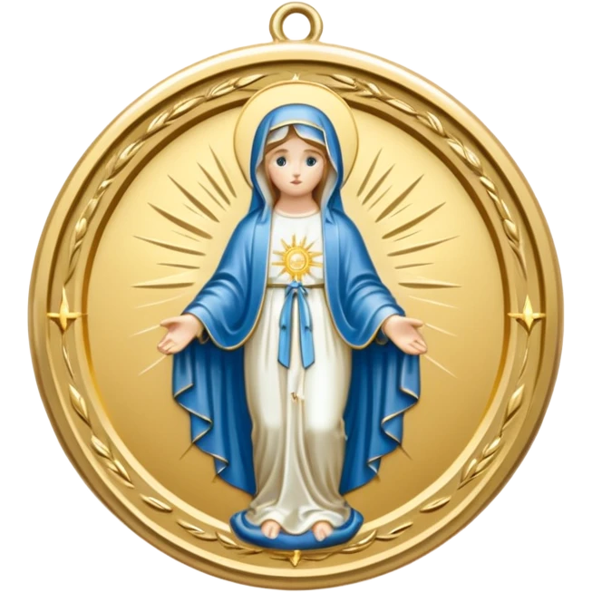 Medalha milagrosa  emoji