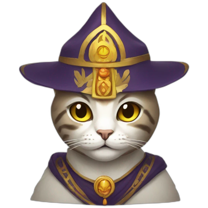 Cat priest emoji