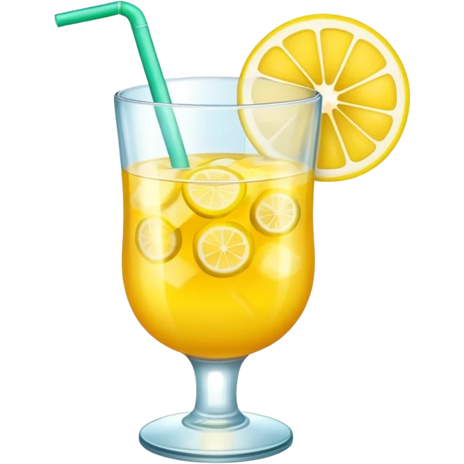 Tropical punch lemonade  emoji