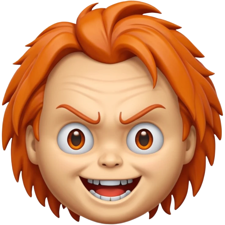 Un emojin de chuky emoji