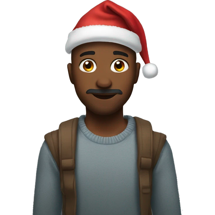 Christmas night emoji