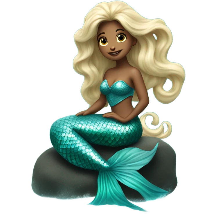teal mermaid emoji