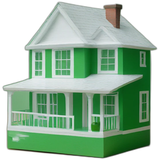 house box green and white emoji