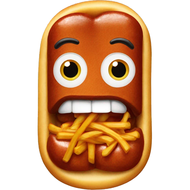 Currywurst German emoji
