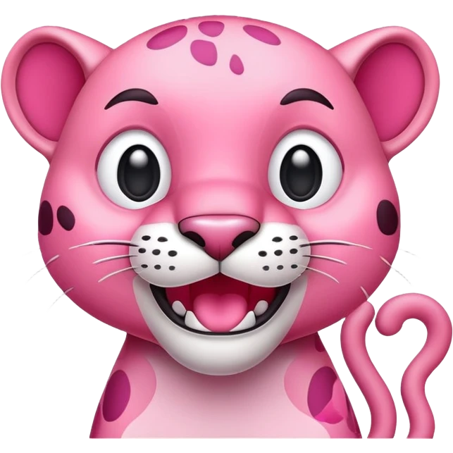 Pink panth emoji