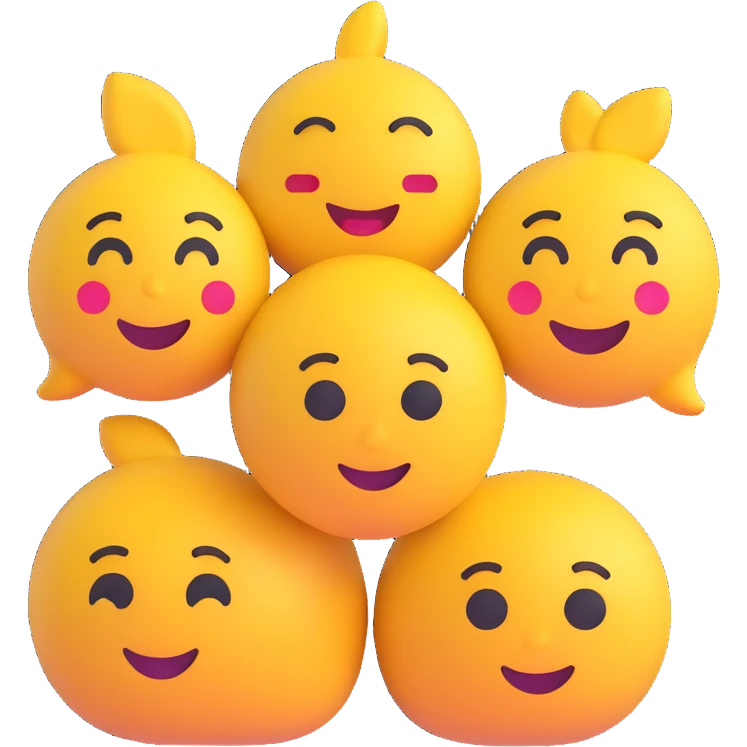 Emojis ass sitting on another emojis face like a girl and guy emoji