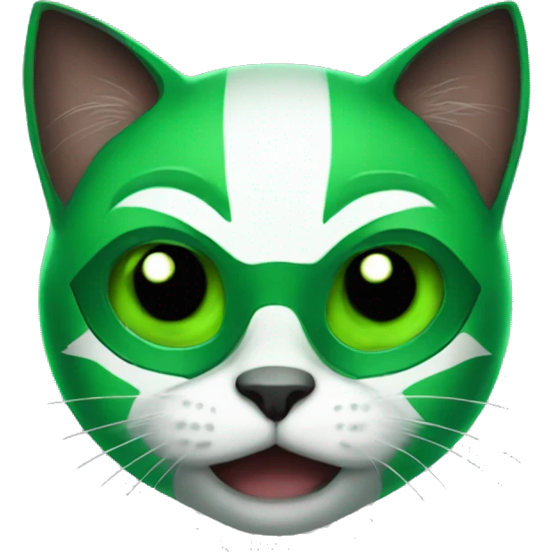 Green lantern cat emoji