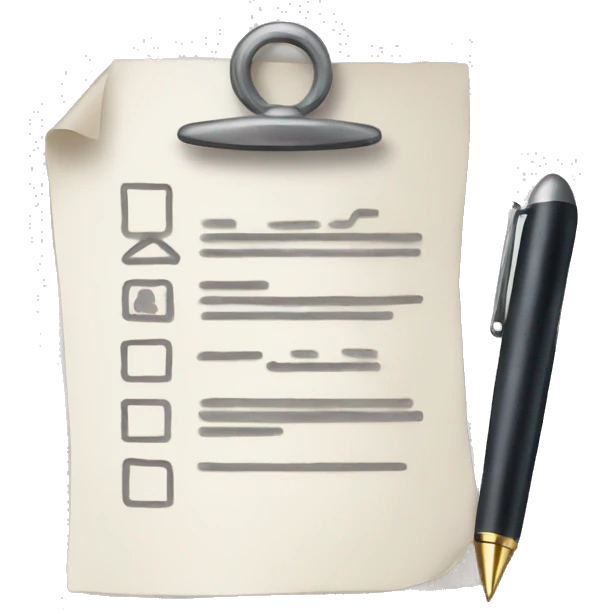 Signing document verify Identity emoji