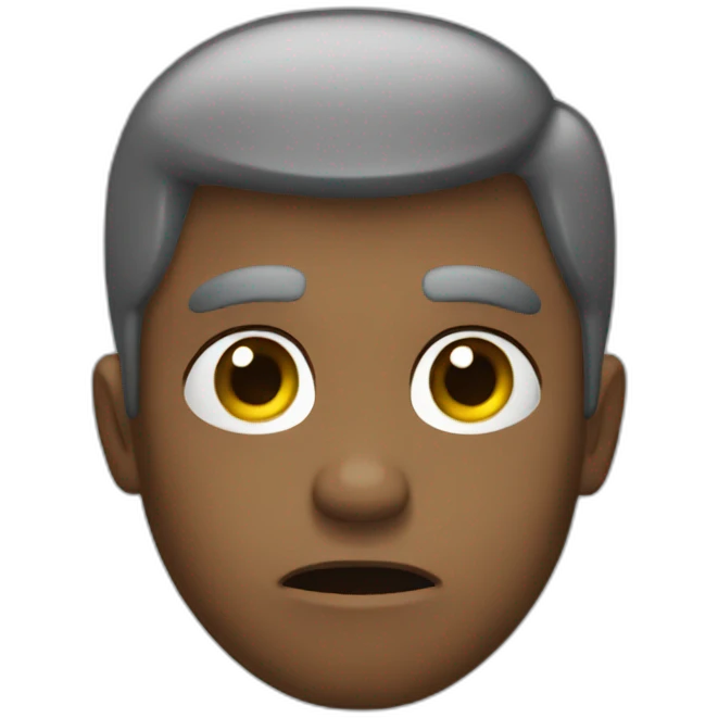 not happy person emoji