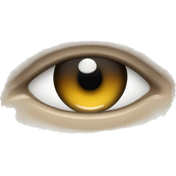 eye color: black emoji