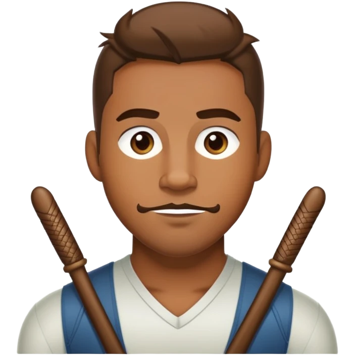Sam Wilson with side-whiskers from avenger emoji