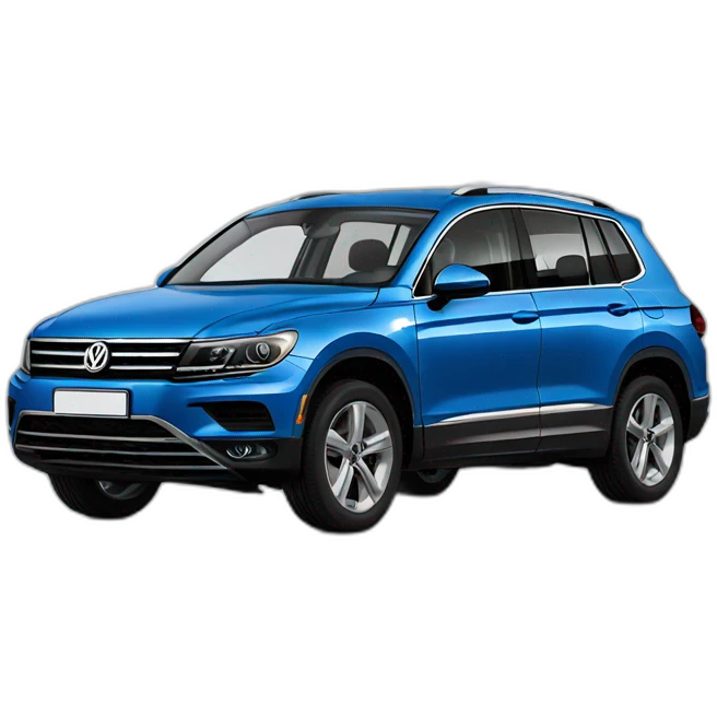 Tiguan volkswagen blue emoji