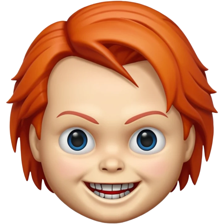Un emojin de chuky emoji