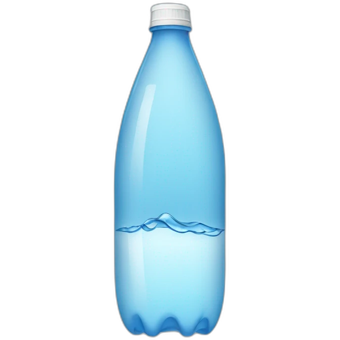 Bottle of water emoji