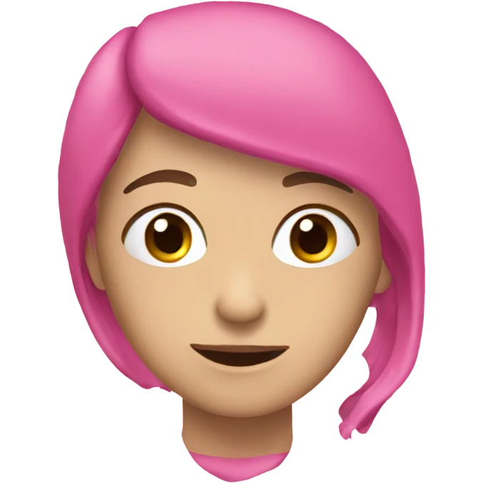 Taza rosa emoji