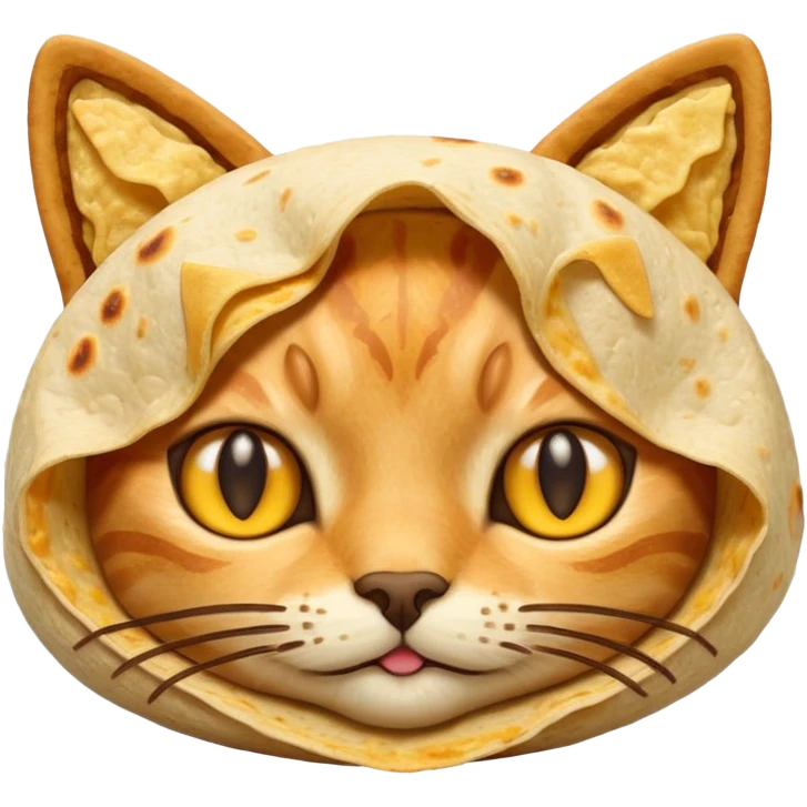 Tortilla cat emoji