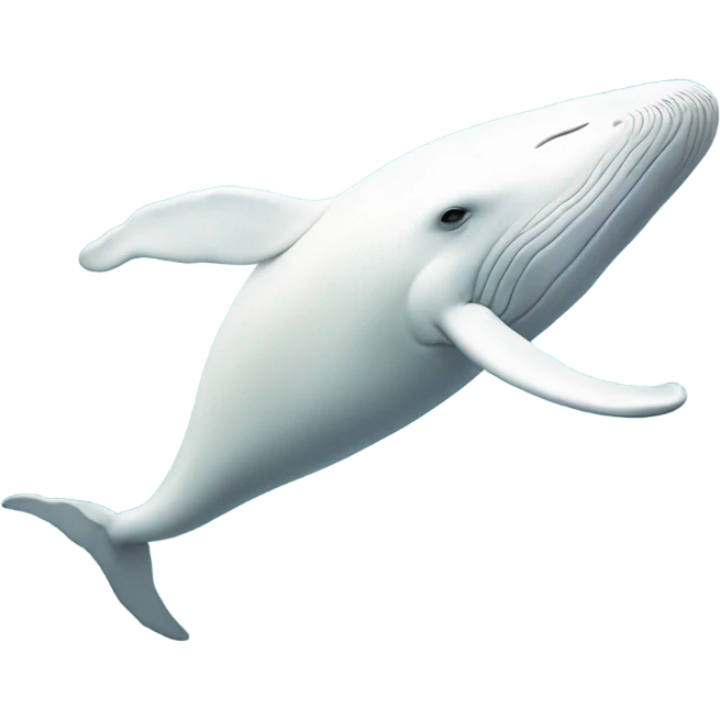 white whale , underside emoji