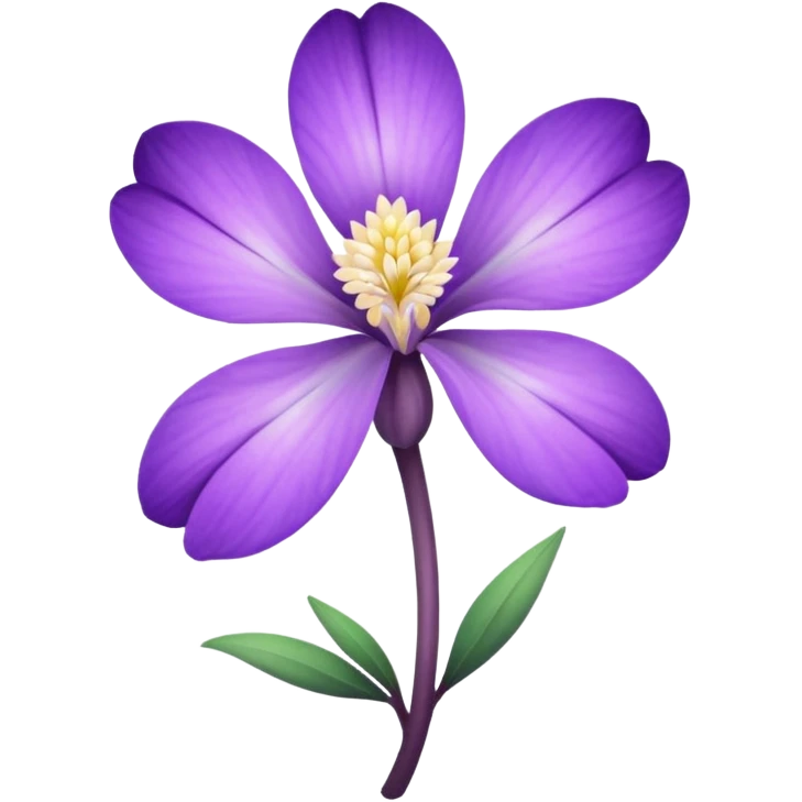 orris root flower emoji