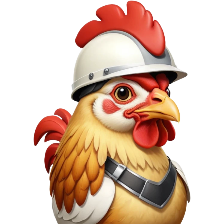 Chicken jockey  emoji